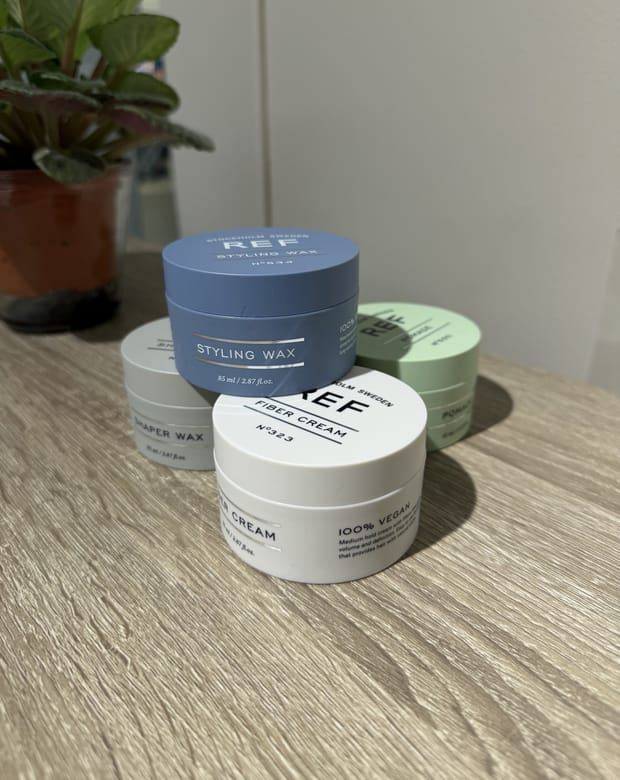 REF vax och styling paste — säljs hos Kvarnens Klippotek, frisör i Uppsala